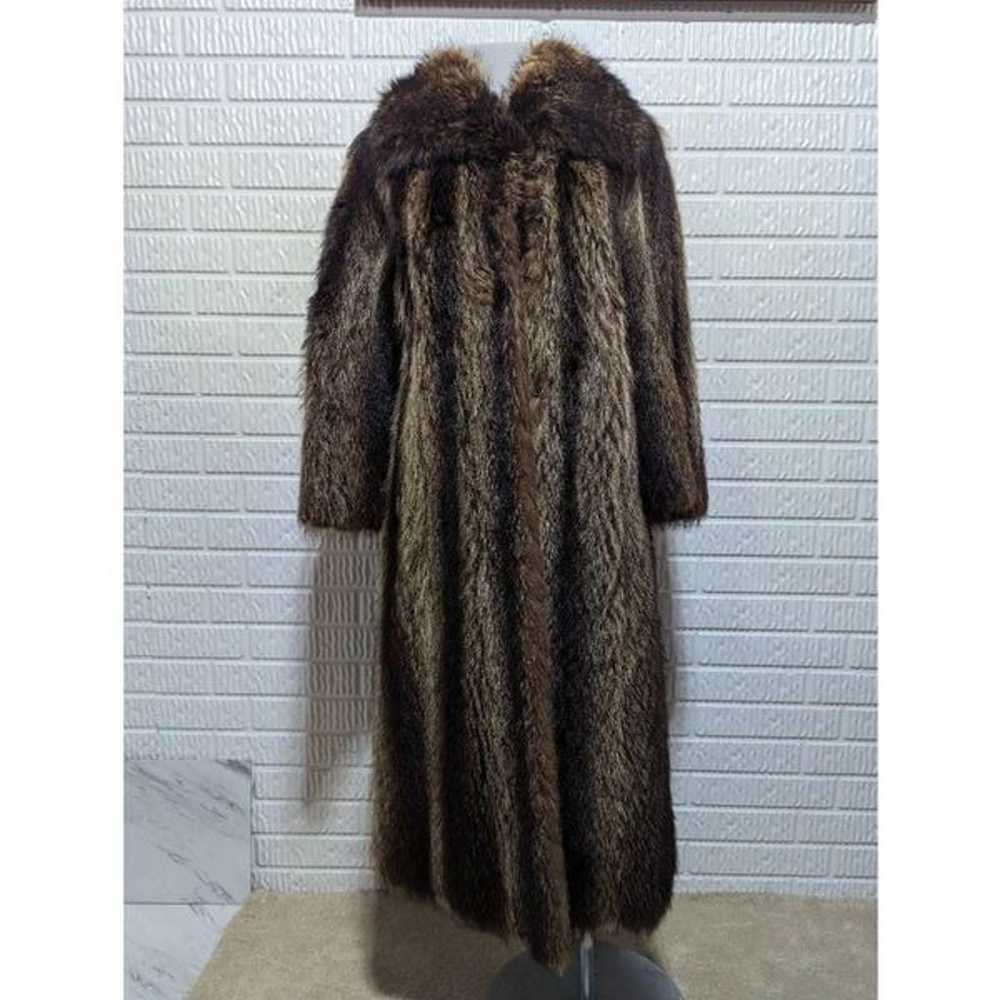 Vintage Women's S Canadian Furs Full Length Racco… - image 4