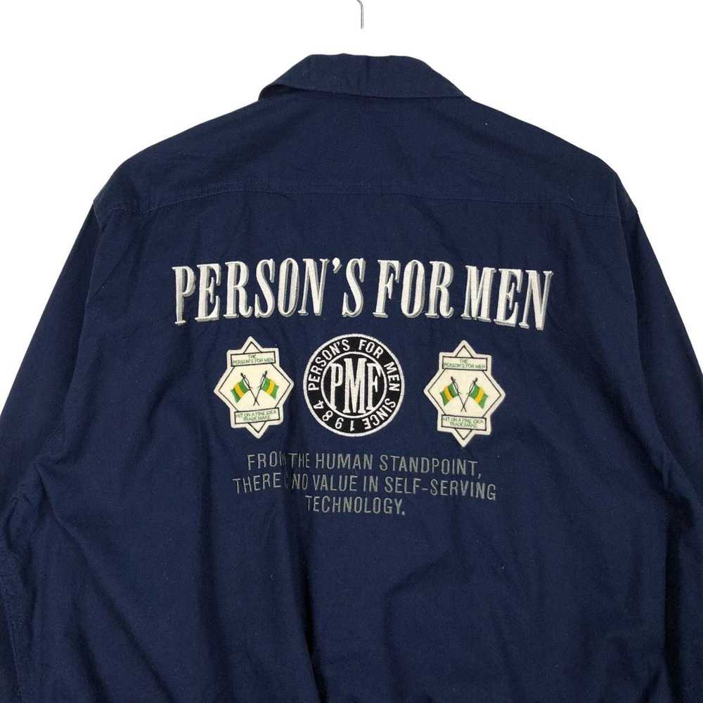 Person's 🔥 VINTAGE PERSON'S FOR MEN BOMBER JACKET - image 9