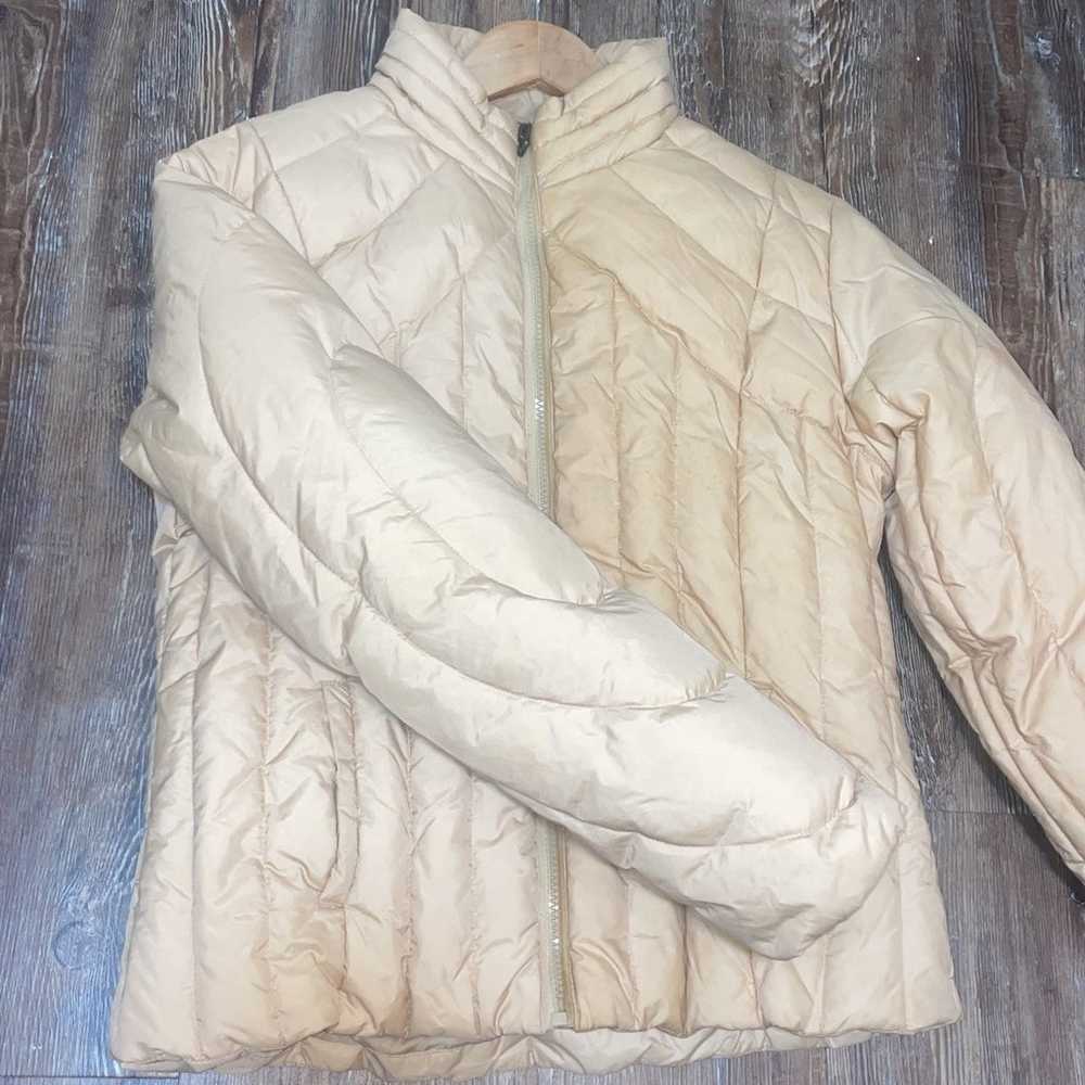 Steve Madden womens vintage tan puffer jacket - image 5