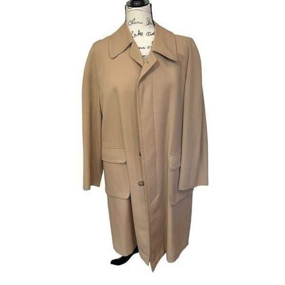 Vintage Chavalier Woman's Wool Blend Tan Trench O… - image 3