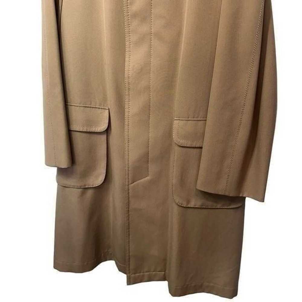 Vintage Chavalier Woman's Wool Blend Tan Trench O… - image 5