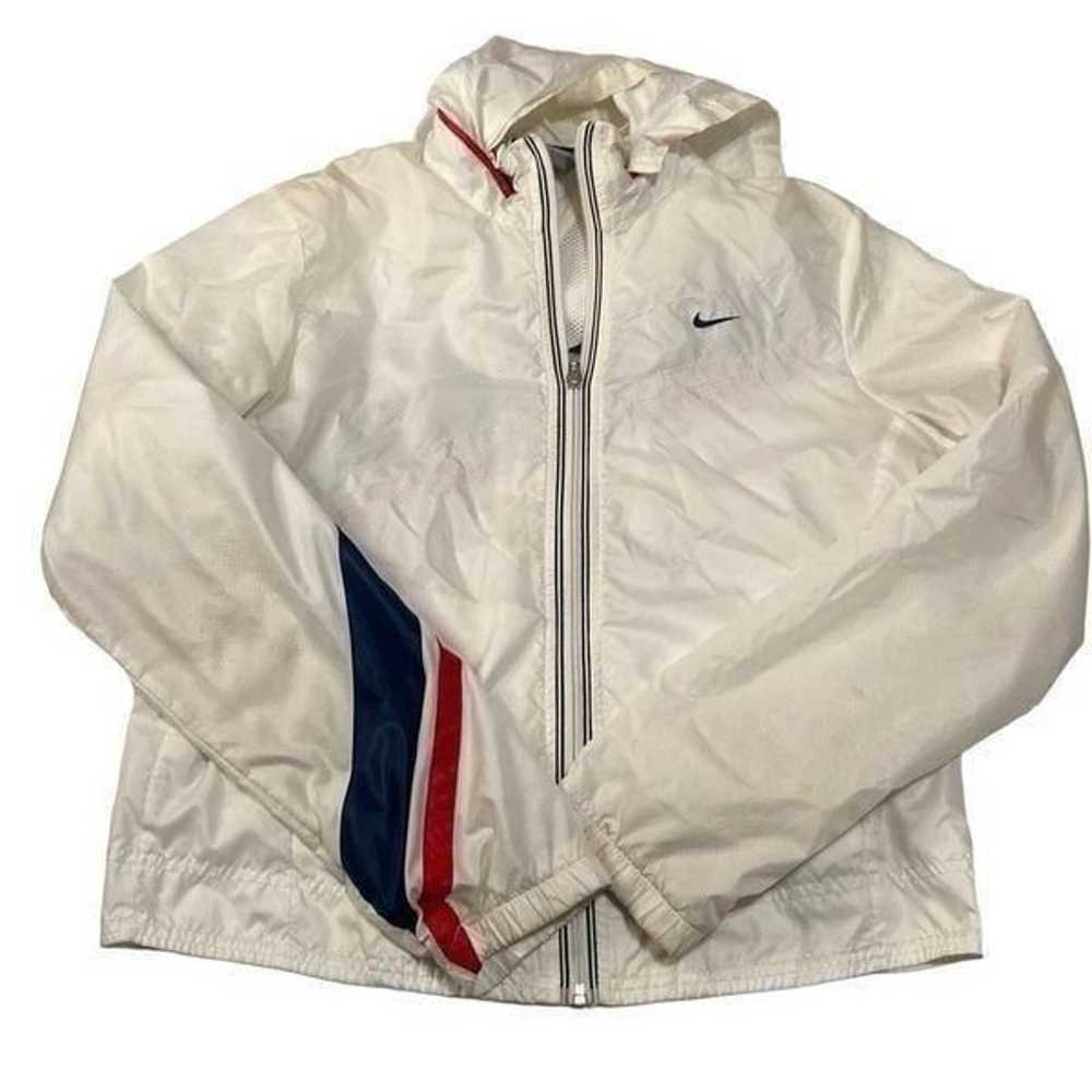 Vintage Women’s Nike Track Jacket Windbreaker Sew… - image 1