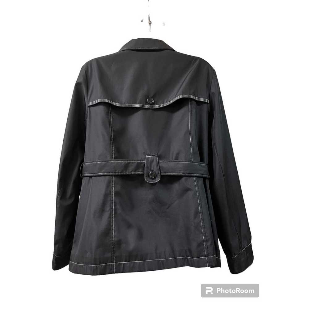 Vintage Platinum Utex Jacket Coat Size M Black Wh… - image 2