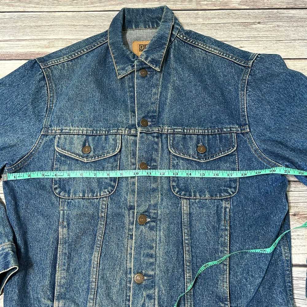 Vintage 1980s GAP Blue Jean Button Down Women’s M… - image 11