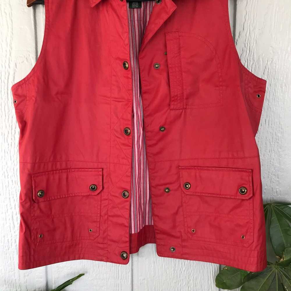 Vintage Ralph Lauren Naval Vest 90s Polo Rain Ves… - image 3