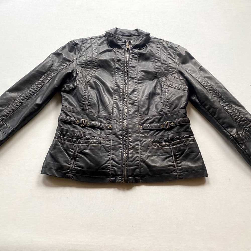 Big Chill Faux Leather Jacket - image 2