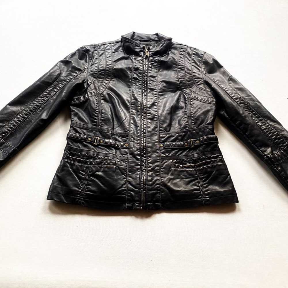 Big Chill Faux Leather Jacket - image 8