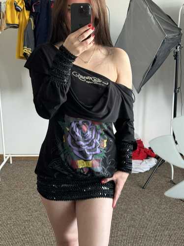 Christian Audigier × Ed Hardy × Vintage Dress Ed h