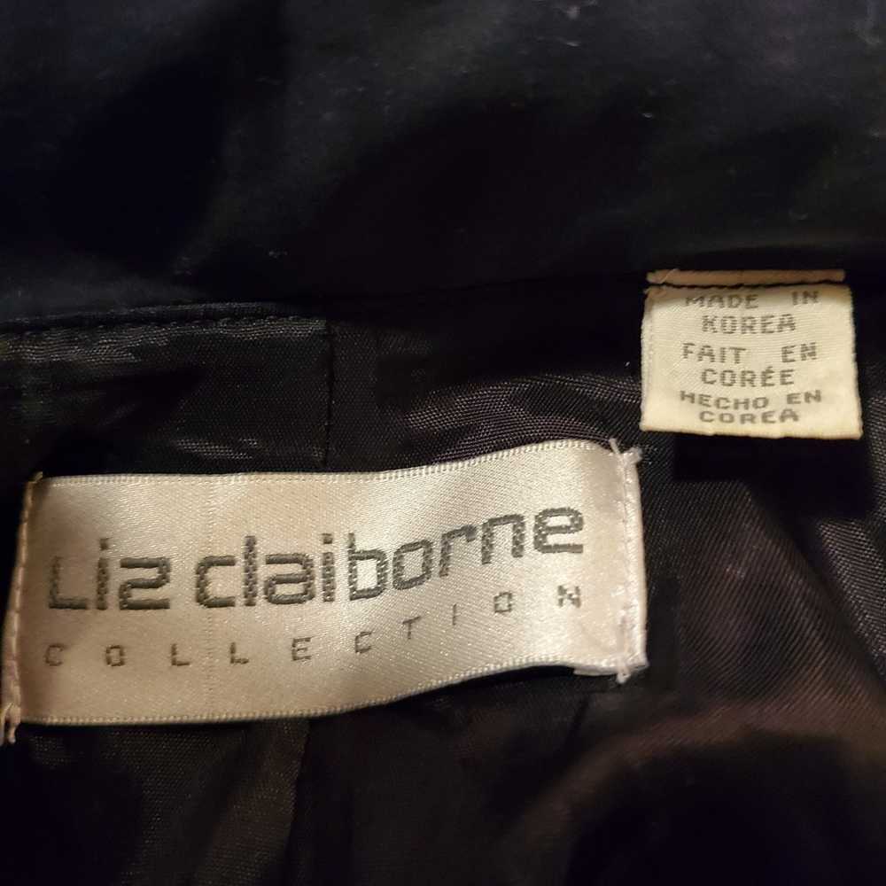 Vintage Liz Claiborne Microfiber Trench Coat M - image 7