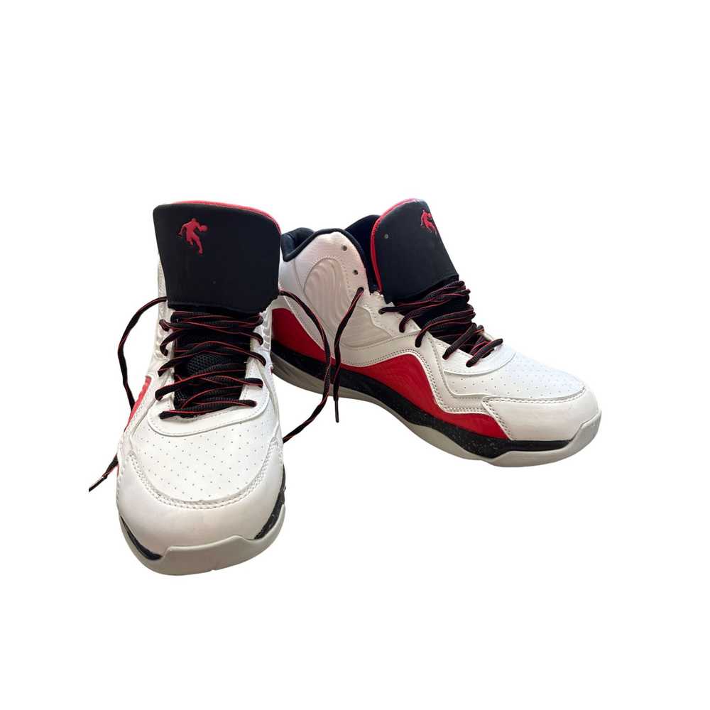 Designer And1 men’s white red black basketball sh… - image 2