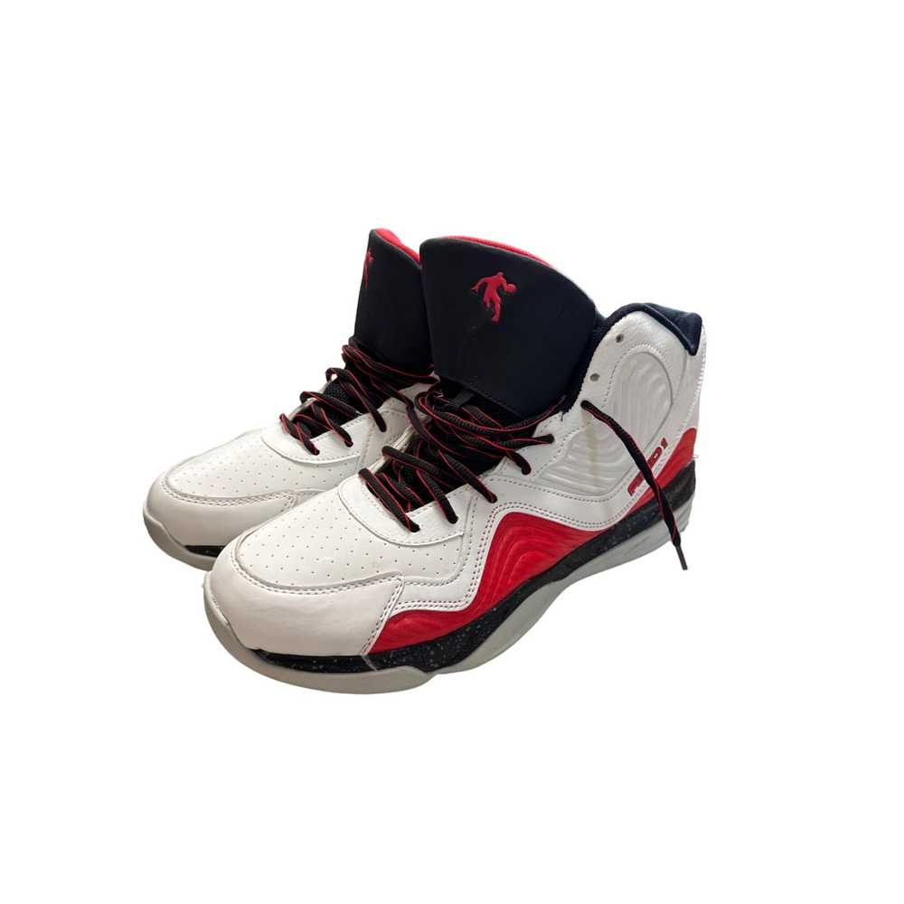 Designer And1 men’s white red black basketball sh… - image 4