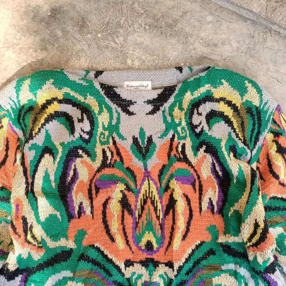 Avant Garde × Coloured Cable Knit Sweater × Coogi… - image 6