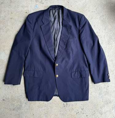 ジャケット・アウター vintage Burberrys navy blazer jkt eh Vintage Burberry Blazer Sport Coat Jacket Wool Gold Buttons
