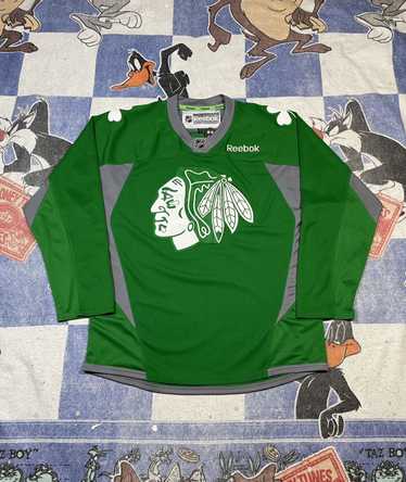 NHL Chicago Blackhawks St Patrick’s day jersey