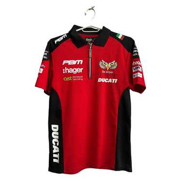 Ducati × Racing × Vintage Ducati racing polo shir… - image 1