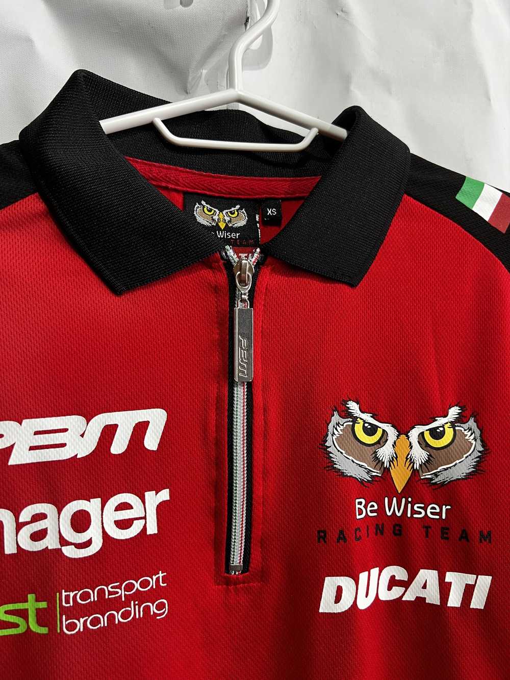 Ducati × Racing × Vintage Ducati racing polo shir… - image 4