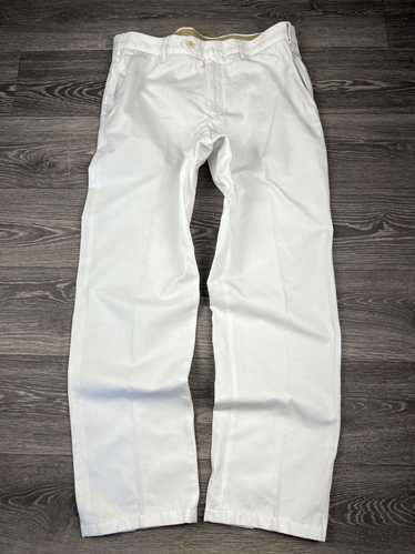 Loro Piana Loro Piana White Trousers Linen/Cotton 