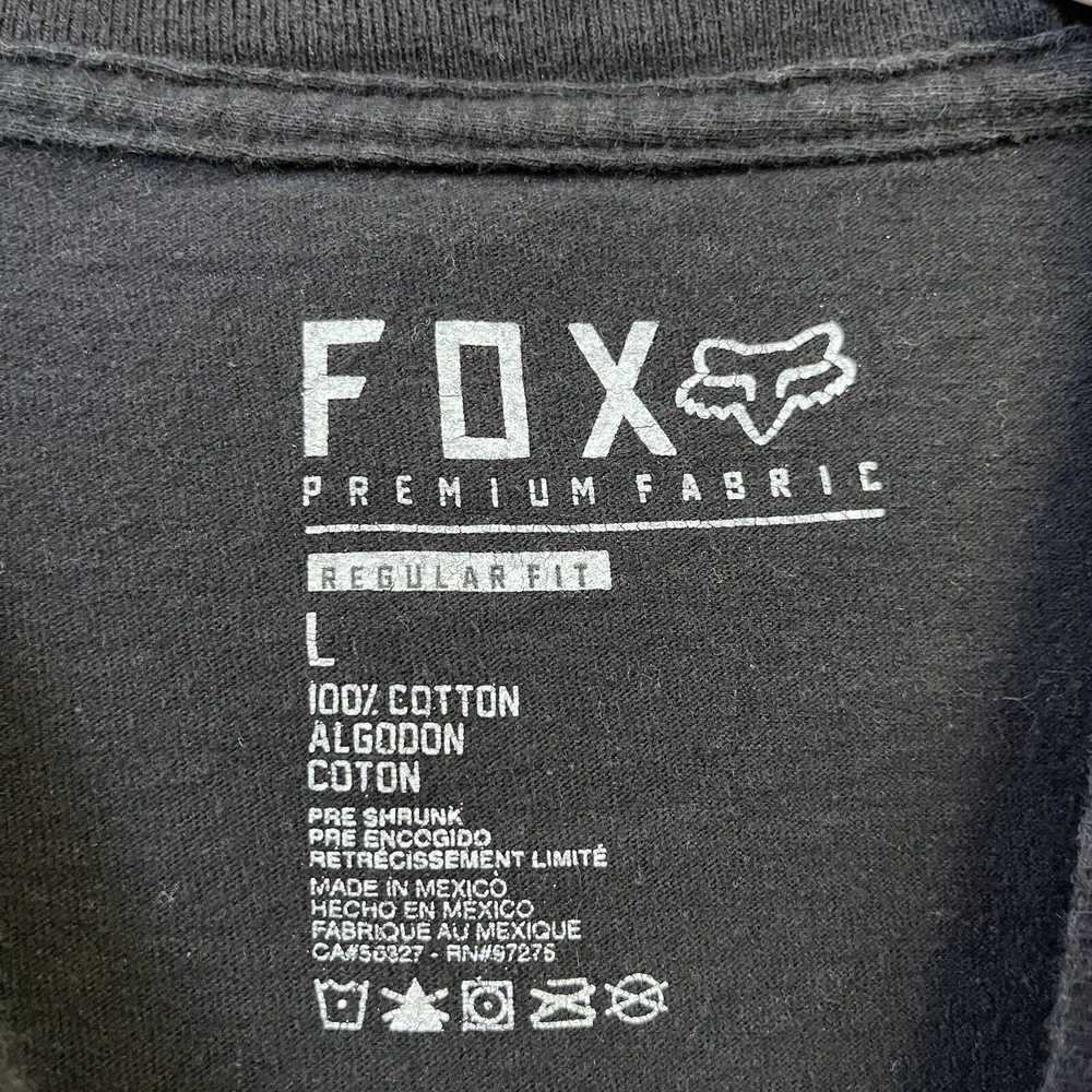 Fox × Fox Racing Fox Racing T Shirt Mens Large Sh… - image 4