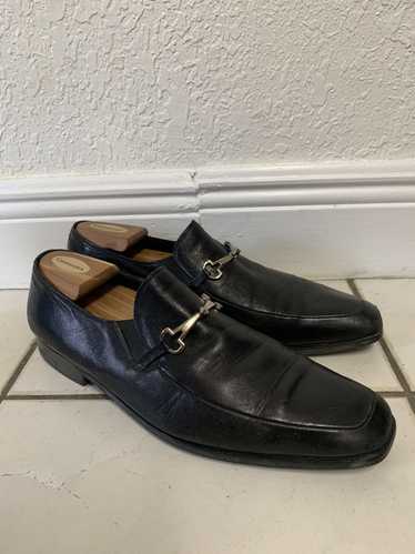 Bruno Magli Bruno Magli Black Leather Loafers size