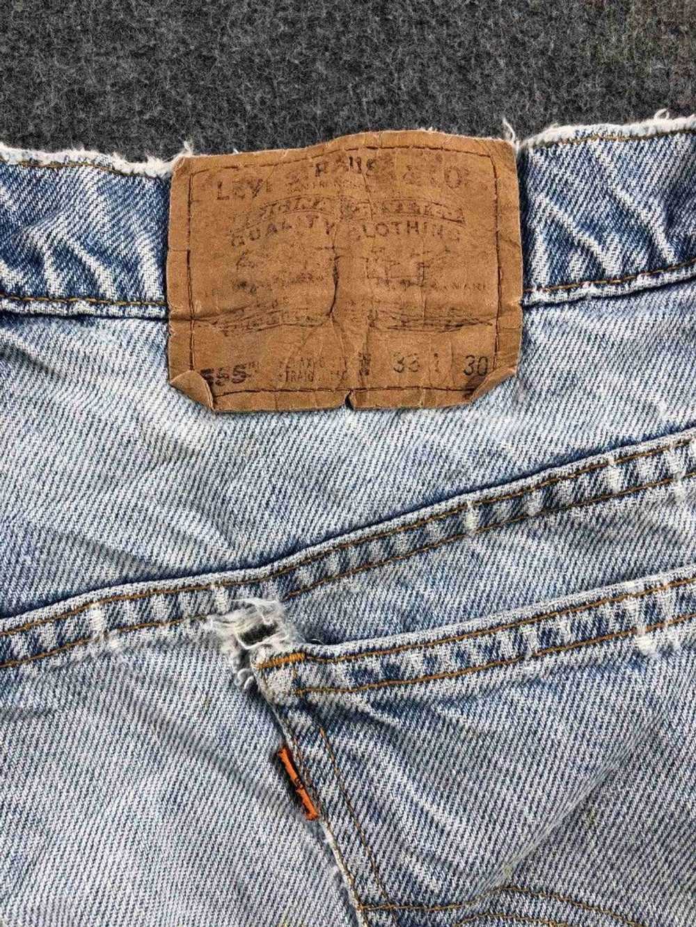 Levi's × Vintage Vintage Levis 555 Orange Tab Jea… - image 3