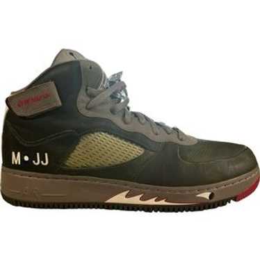 【NIKE AJF5- Air Jordan Fusion 5】26.5㎝ Jordan Fusion AJF 5 Retro V White Black Metallic Orange Fire
