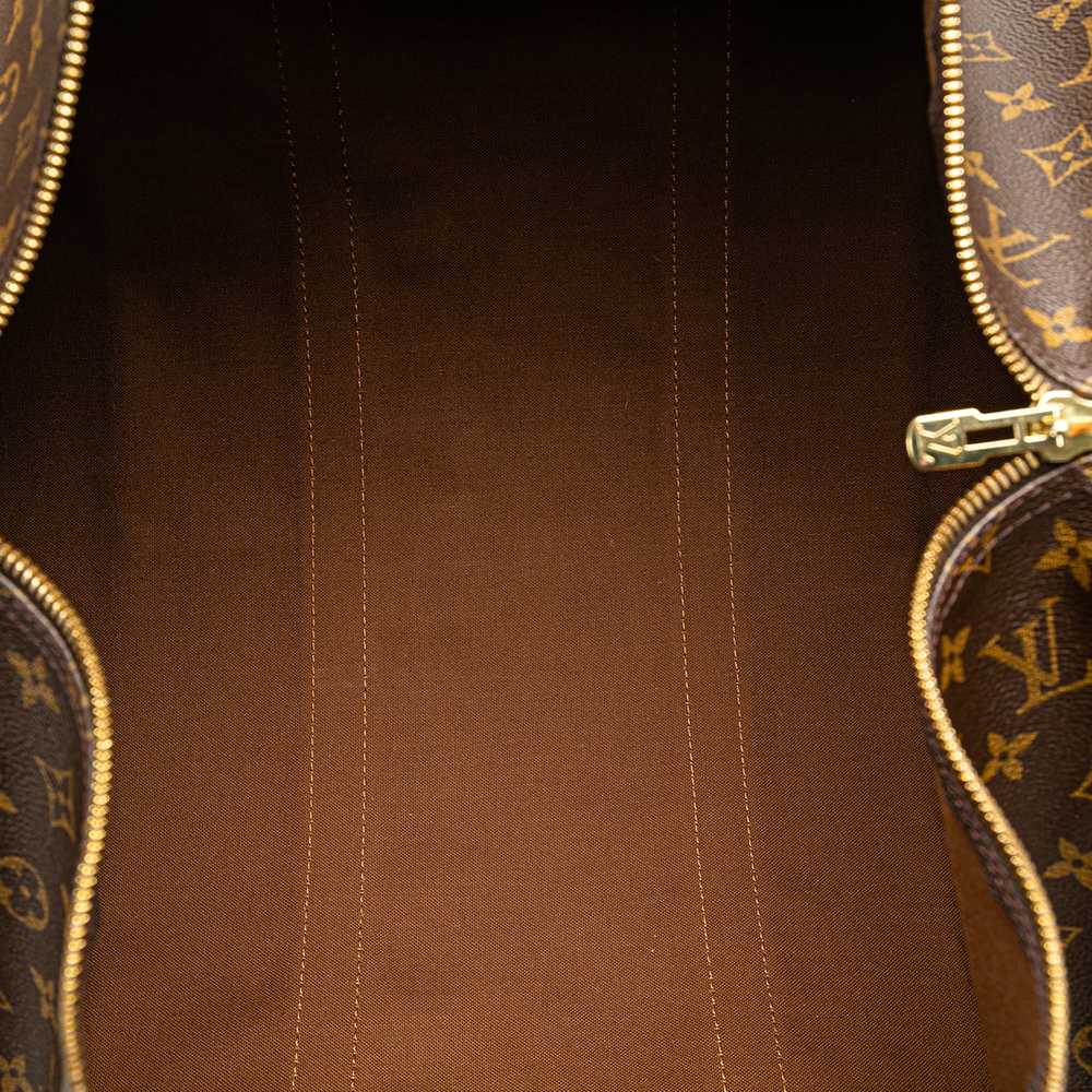 Brown Louis Vuitton Monogram Keepall Bandouliere … - image 5