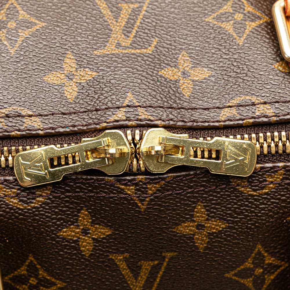 Brown Louis Vuitton Monogram Keepall Bandouliere … - image 9