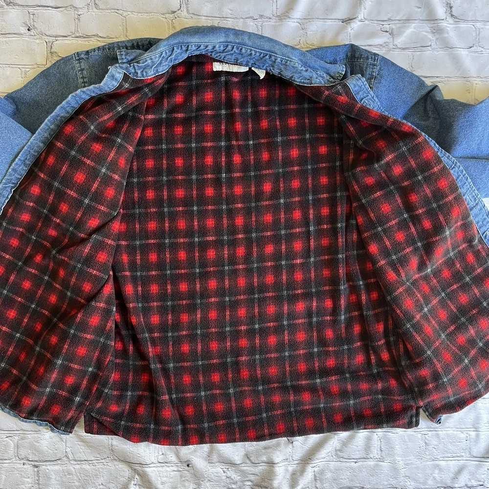 Cody James Cody James Plaid Flannel Lined Denim S… - image 7