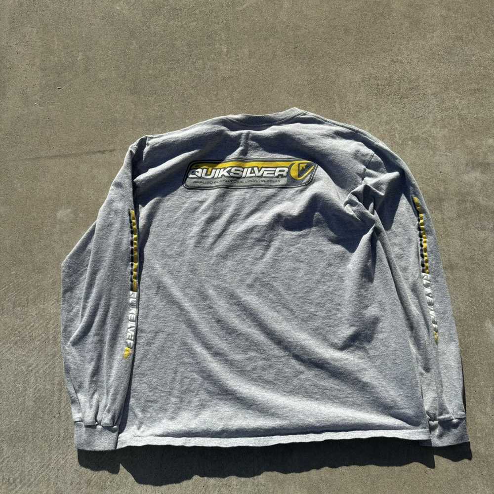 Jnco × Quiksilver × Stussy Vintage Y2K Grey Quiks… - image 10