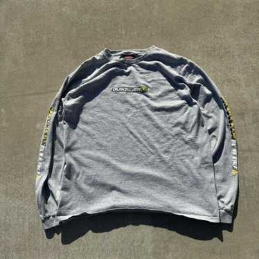 Jnco × Quiksilver × Stussy Vintage Y2K Grey Quiks… - image 1