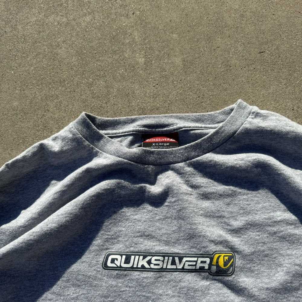 Jnco × Quiksilver × Stussy Vintage Y2K Grey Quiks… - image 2