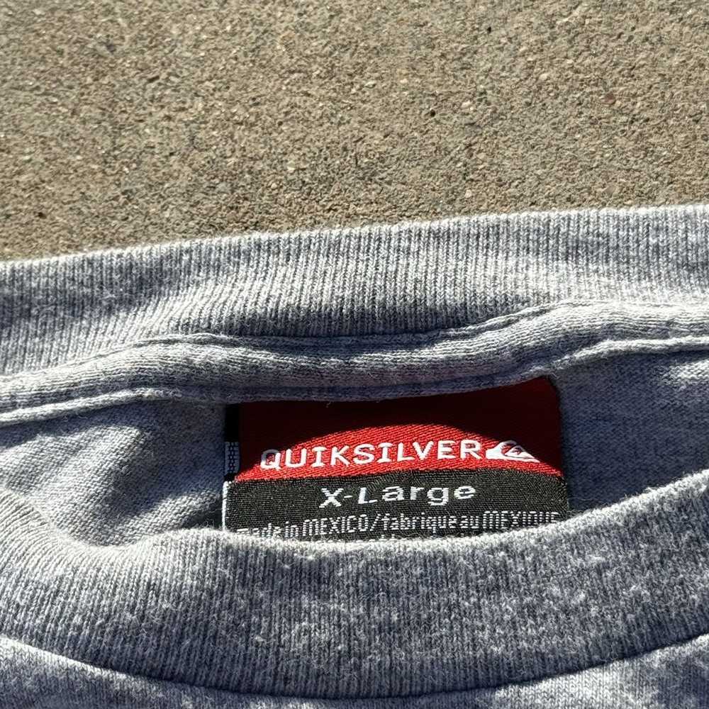 Jnco × Quiksilver × Stussy Vintage Y2K Grey Quiks… - image 4