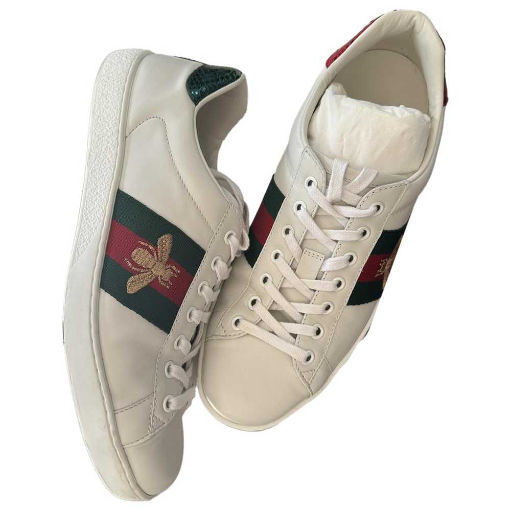 Gucci Leather lace ups - image 1