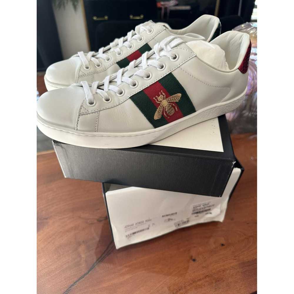 Gucci Leather lace ups - image 2