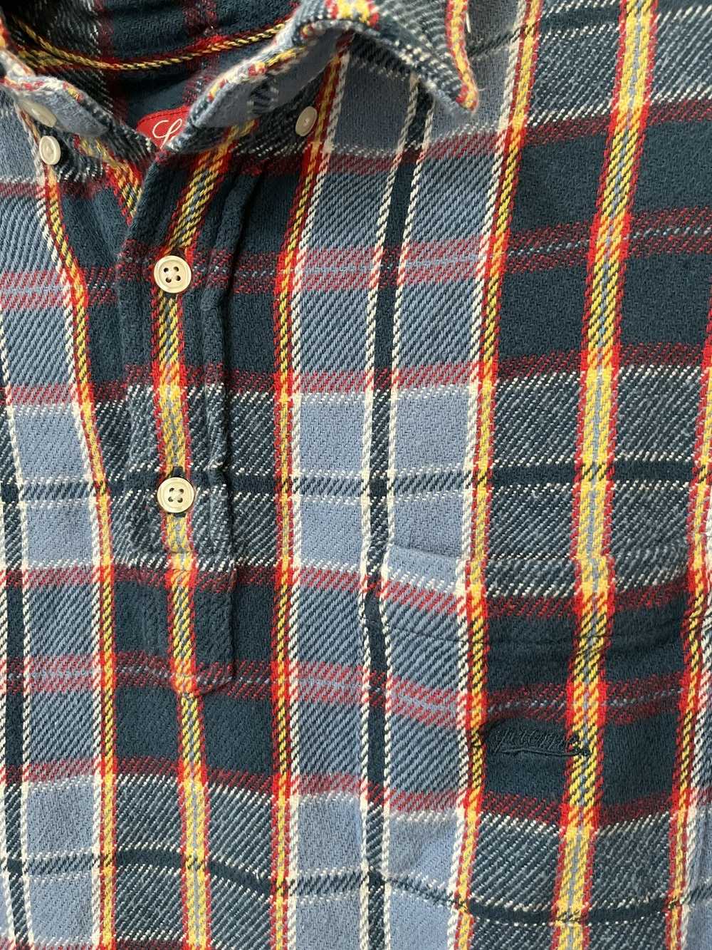 Supreme Supreme Pullover Plaid Flannel Shirt SS23 - image 3