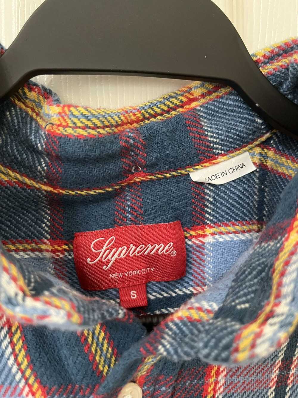 Supreme Supreme Pullover Plaid Flannel Shirt SS23 - image 4