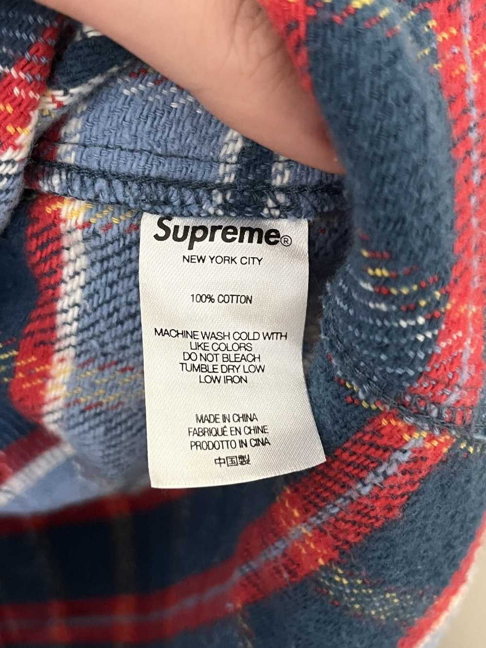 Supreme Supreme Pullover Plaid Flannel Shirt SS23 - image 5