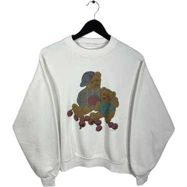 Vintage Vintage Teddy Bears & Apples Crewneck - image 1