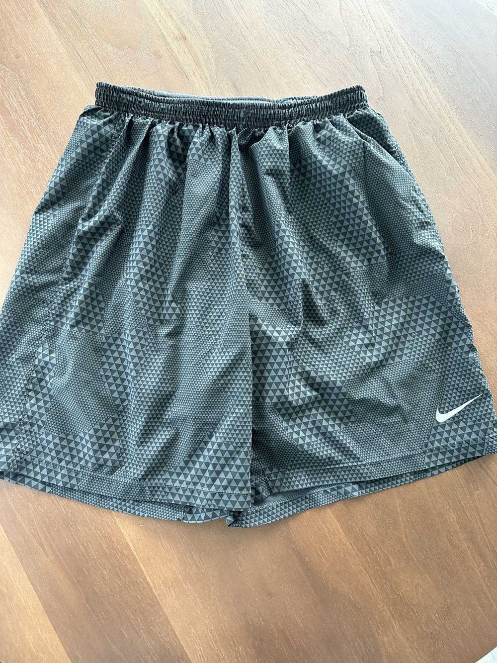 Nike Nike Lined Compression Running Shorts Grey (… - image 1