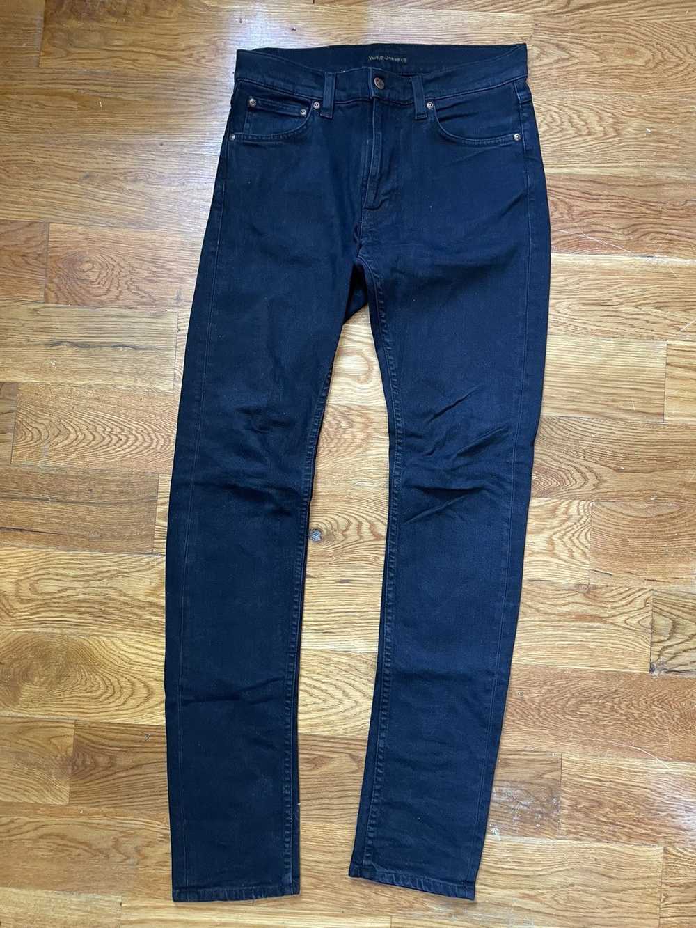 Nudie Jeans Lean Dean Ever Black - image 1