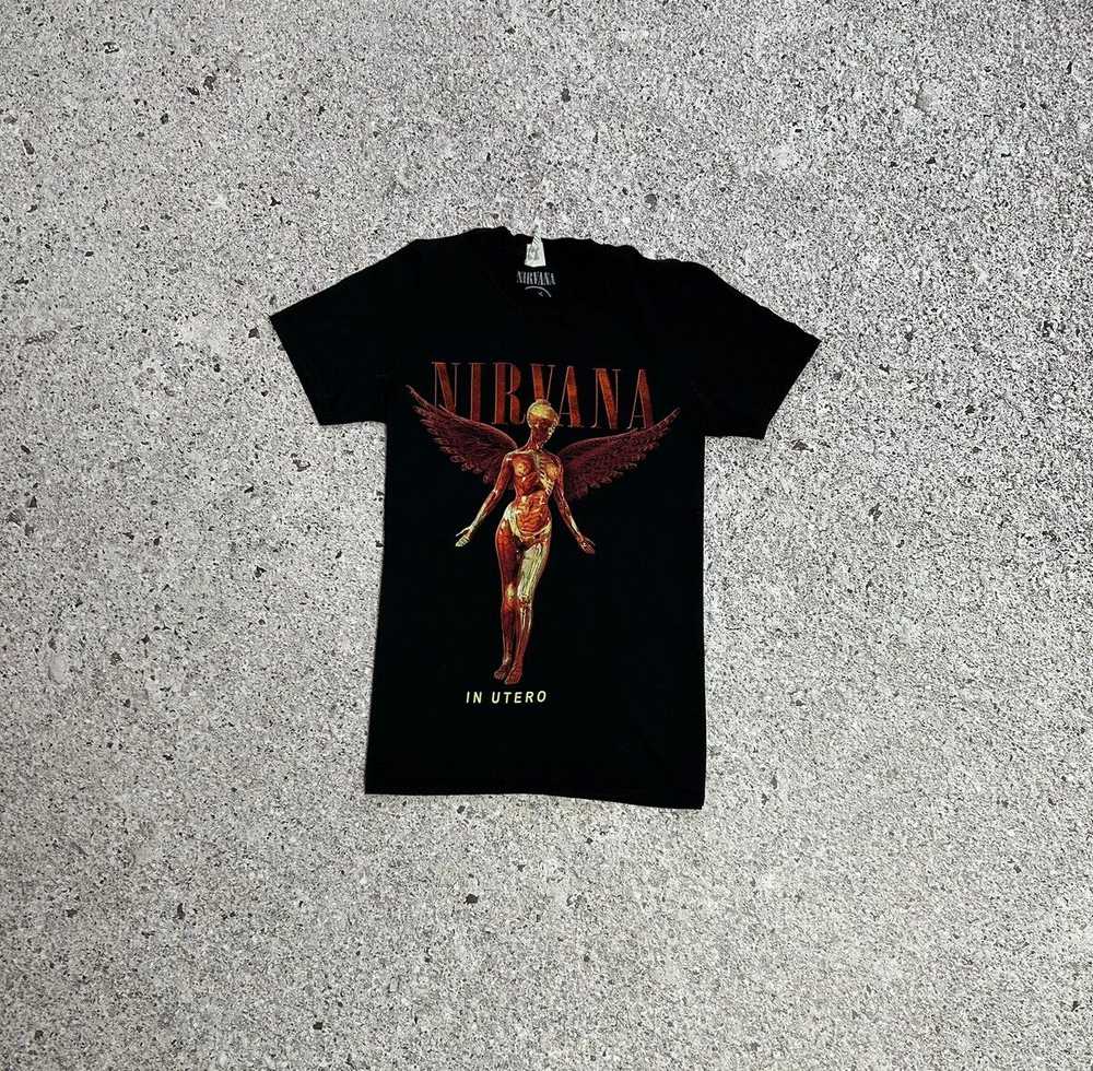 Band Tees × Nirvana × Rock T Shirt Vintage 00s Ni… - image 2