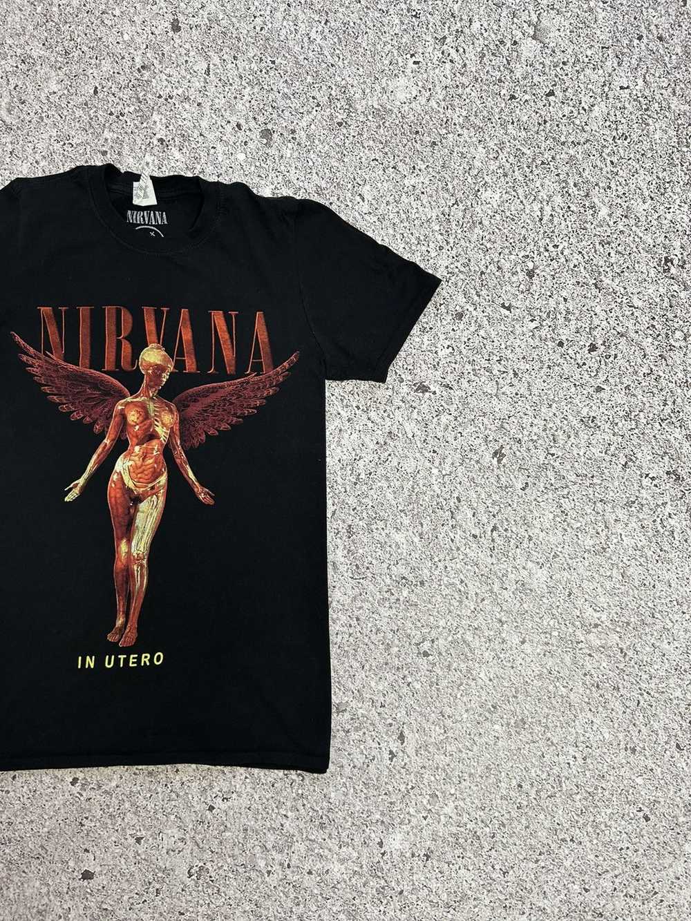 Band Tees × Nirvana × Rock T Shirt Vintage 00s Ni… - image 4