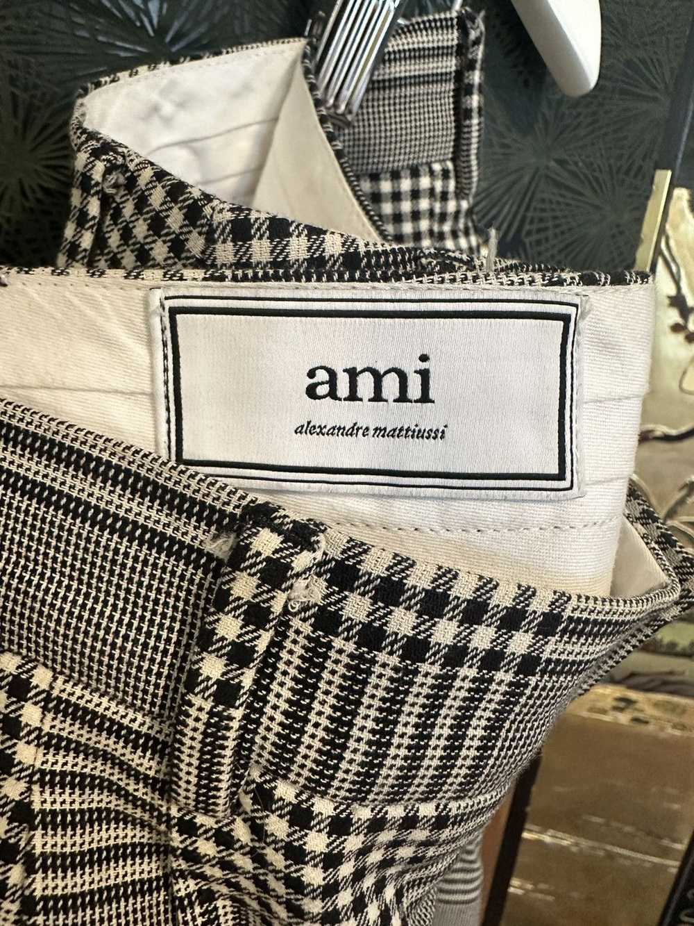 AMI AMI Paris Plaid Trousers - image 4