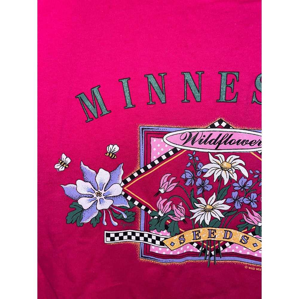 Vintage Women's Minnesota Wildflowers Seed Flower… - image 3