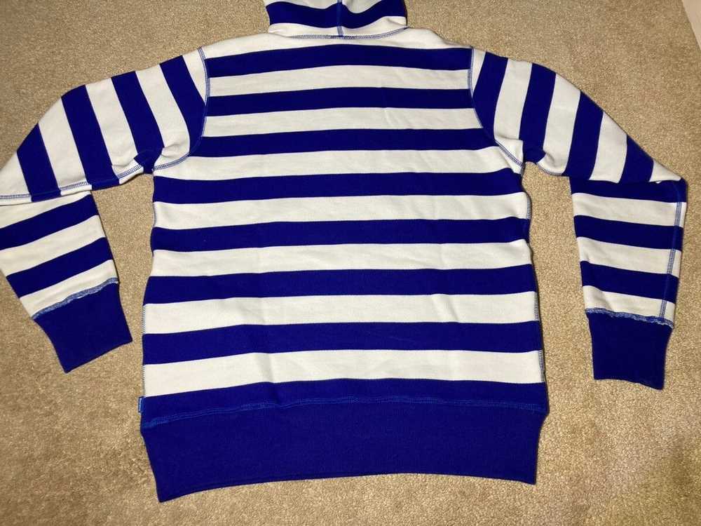 Supreme 2008 Supreme Blue Striped White Polo Cres… - image 7