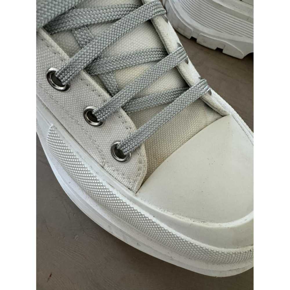 Alexander McQueen Tread Slick cloth high trainers - image 4