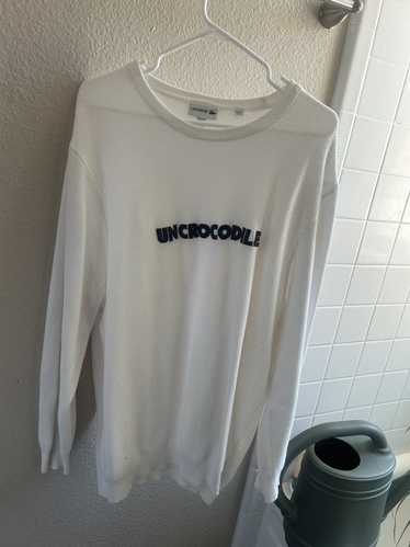 Lacoste Lacoste Un Crocodile Sweater White 3XL