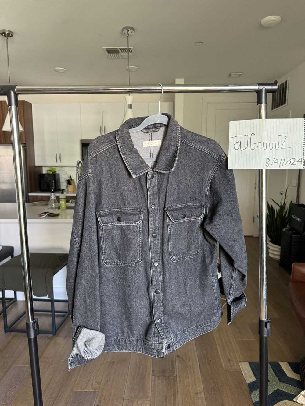 Allsaints Allsaints Black Denim Jacket - image 3