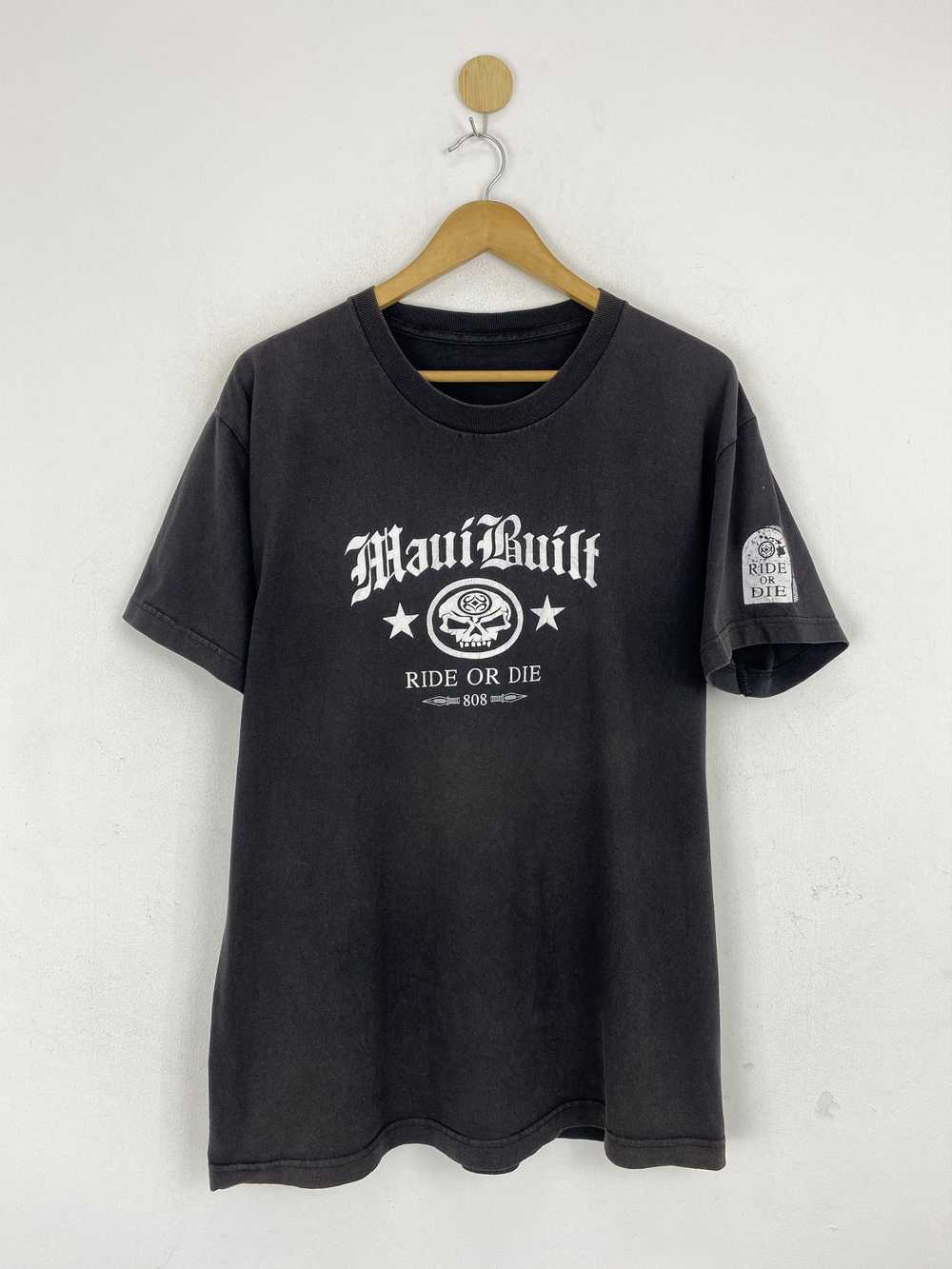 Racing × Skulls × Vintage Vintage 90s Maui Built … - image 3