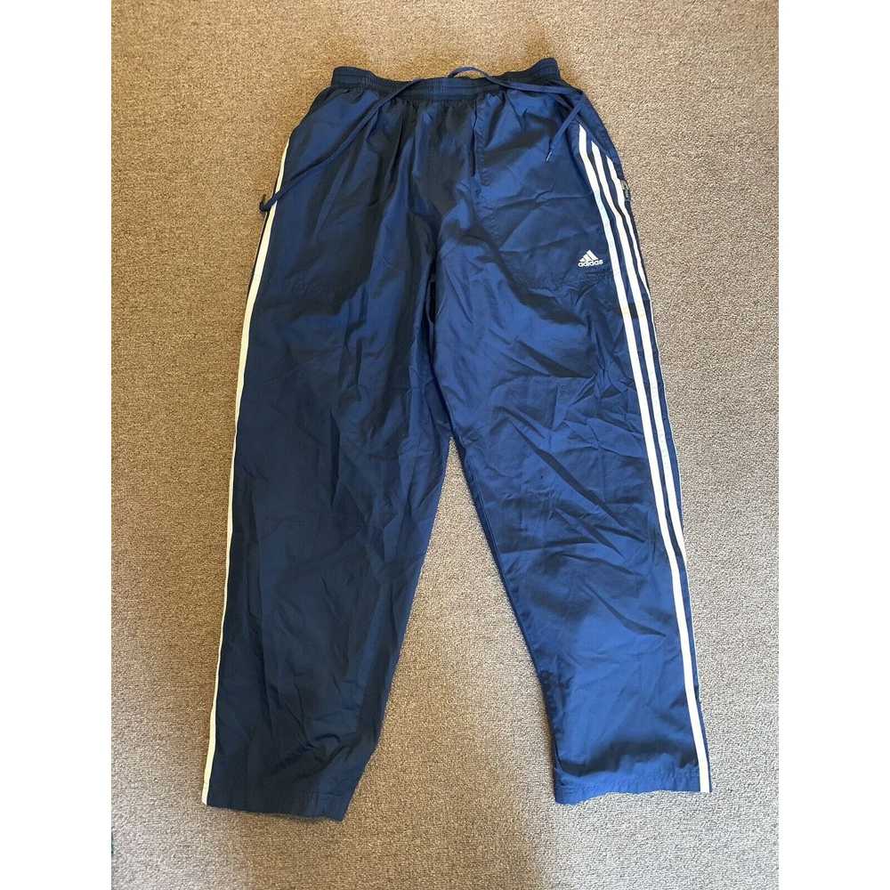 Adidas Adidas Track Pant Mens Size S Blue 3-Strip… - image 1